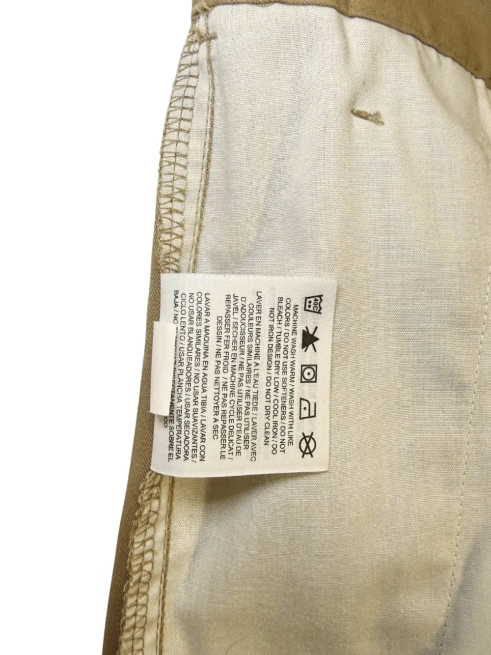 Nike Golf Dri-Fit Khaki Pants Men's 36x32 Flat Front